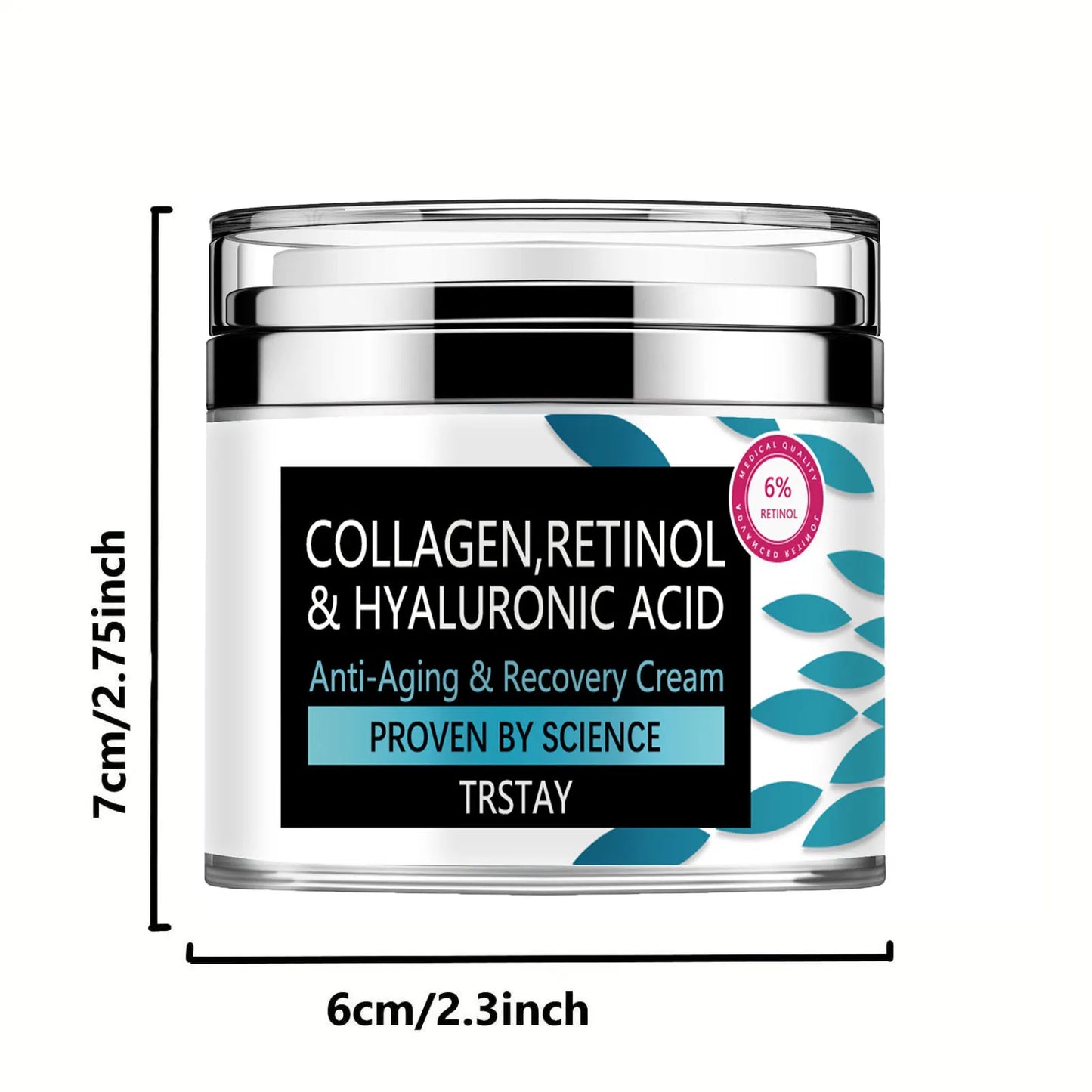 Retinol & Hyaluronic Acid Collagen Cream for Radiant Skin