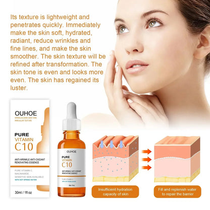 Anti-Aging Vitamin C Serum - Lift, Firm & Fade Fine Lines